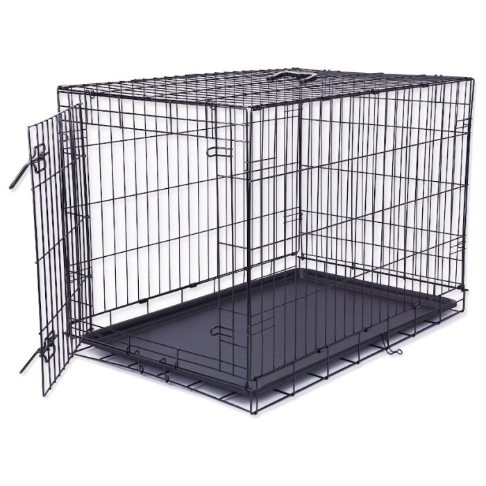 Skládací klec pro psa DOG FANTASY L - 91,5 x 63,5 x 58,5 cm