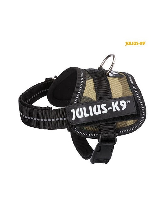 Julius-K9 silový postroj Baby 1/XS 30-40 cm -  maskáčová