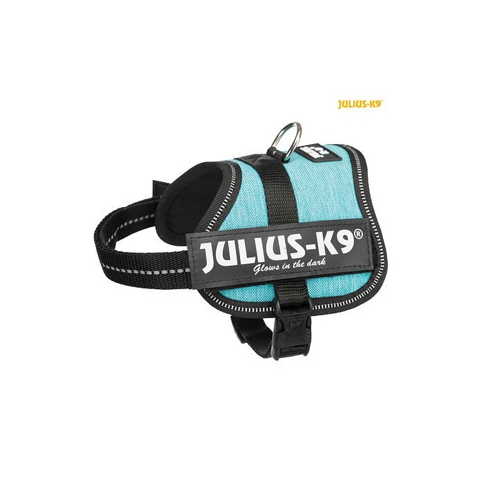 Julius-K9 silový postroj Baby 2/XS-S 33-45 cm - ocean