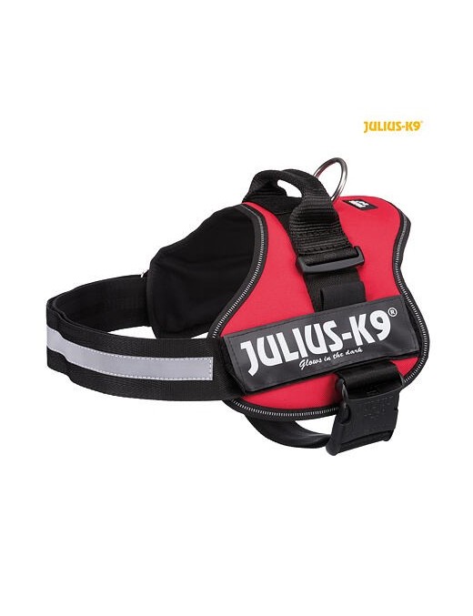 Julius-K9 silový postroj 2/L-XL 71-96 cm/50 mm - červený Julius-K9 silový postroj 2/L-XL 71-96 cm/50 mm - červený