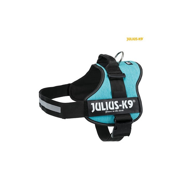 Julius-K9 silový postroj 3/XL 82-118 cm - ocean