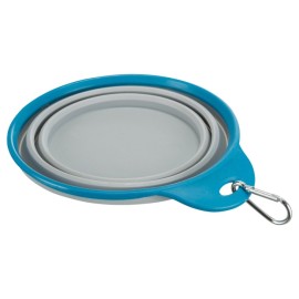 Cestovní silikonová miska s pevným okrajem 1L (18cm) TRIXIE