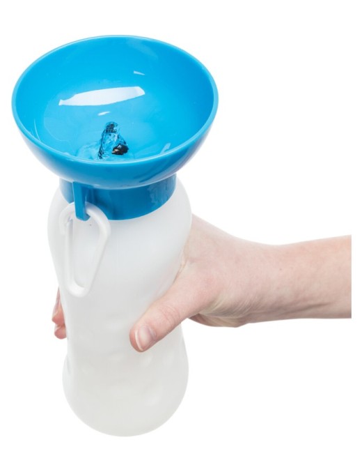 Cestovní lahev pro psa s integrovanou miskou TRIXIE